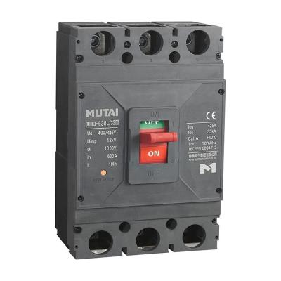 China high quality mccb 300 amp 630a 400V high quality pole 250 mccb power supply equipment pole 3 circuit breaker 3 for sale