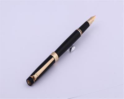 China 2017 Business Excellent Gift New Design Black Fountain Pen for sale