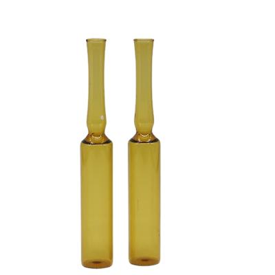 Китай YBB 5ml Amber Type B waterproof standard glass ampule for pharmaceutical injection vial glass container продается