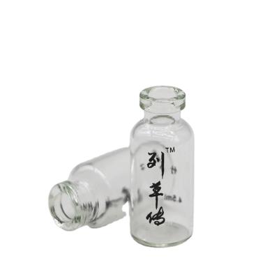 China Eco-friendly Recyclable Crimp Top Vial Glass Medical Infusion Bottle For Medicine Liquid eliquid for sale