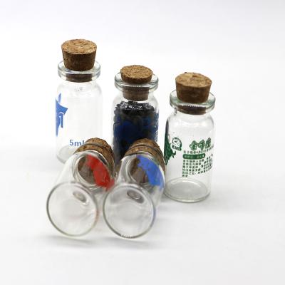 China Personal Care Mini Sterilize Empty Clear Amber Tubular Pharmaceutical Glass Vials Bottle 2ml 3ml 4ml 5ml 10ml for sale