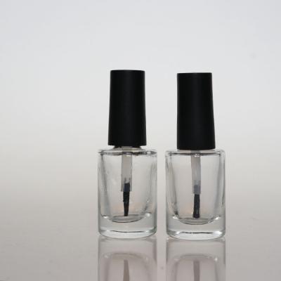 China Factory 5ml 7ml 9ml 10ml 15ml Square Round Shape Glass Vials Nail Polish Bottle for sale