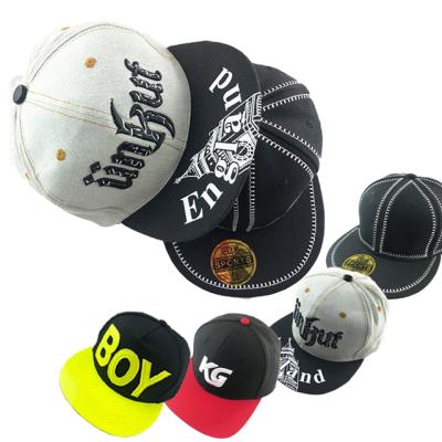 China Wholesale Cheap Custom Hiphop Flat Brim Snapback Cap Design Adjustable Hat Cap Sports With 3d Embroidery for sale