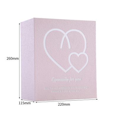 China Large Recyclable Custom Luxury Black Folding Sets Folding Flower Ribbon Folding Bouquet Gift Box Cardboard Box For Clothing for sale