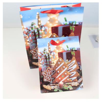 China Reusable Recyclable Hot Sale Custom Design Logo Art Paper Shopping Paper Bag for sale