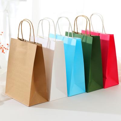 China Cute Recyclable Luxury White Reusable Extra Large Paper Small Happy Birthday Ribbon Gift Wrapping Cute Eco Friendly Bags for sale