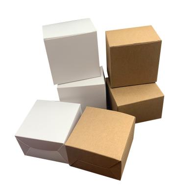 China Recyclable Ivory Panel 350g Custom White Card Small Retail Gift Box Paper Boxes for sale