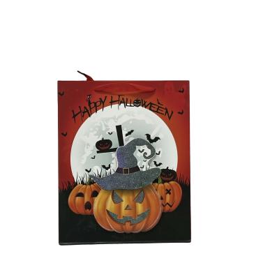 China Recyclable Online Newsagent Luxury Polythene Canvas Boutique Good Quality Cartoon Halloween Shopping Ready Ship Tote Bag for sale