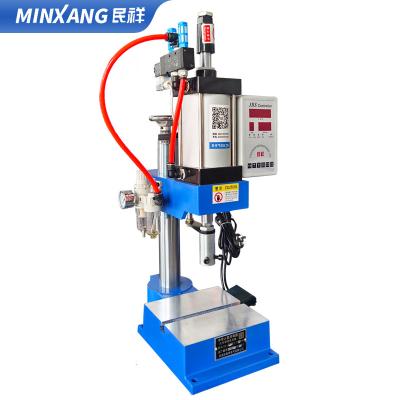 China Building Material Shops 500 Kgs Desktop Press Pneumatic Stamping Machine Beer Press Compressible Bearing Stamping Parts Like Rubber Products for sale