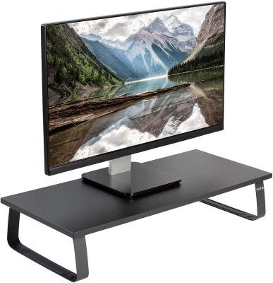 China Ergonomic Small TV Desk (Others) Adjustable Steel Laptop Keyboard Stand Wood Riser Monitor and Table Organizer for sale