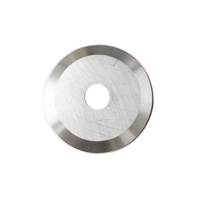 China Sharp And Long Life Use Industrial Circular Blade Slitting Round Blade For Metal Tape Paper Cloth Cutting Machine for sale