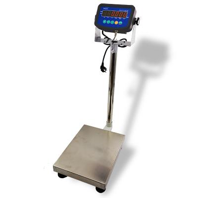 China Cast Aluminum Alloy Scale Frame High Quality Precision Scales Integrated Industrial Electronic Digital Platform Scale for sale