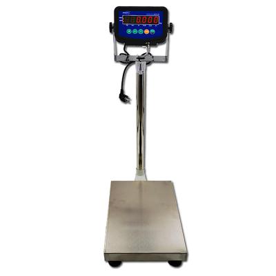 China Aluminum alloy scale frame + stainless steel scale pan 200kg industrial scale calculation scale of weight stainless digital prices for sale