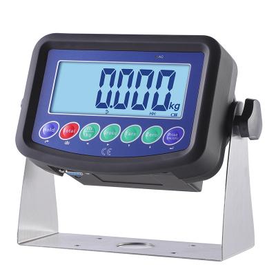 China 318L Weighing Electronic Indicator Floor Scale Measure Bench Scale Industrial LCD Weighing Display Up To 4 350 Ohm Analog Sensors for sale