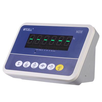 China RS232 M20E High Performance Weighing Display Scale 10g1g Precision Digital LED Electronic Display Weighing Indicator for sale