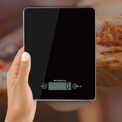 China Multifunctional Electronic Household Digital Bluetooth Stainless Steel Kitchen Scale 180*140*18.5mm for sale