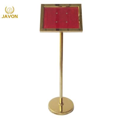 China Eco - Friendly Adjustable Standing Stand Stand Stand Up Stand Up Stand Up Floor Sign Stand for sale