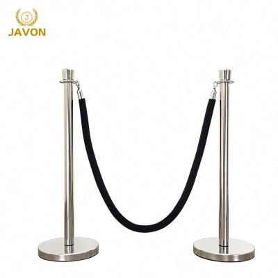 China Eco-friendly Hot Selling Double Rope Support Jinke Belt Support Queue Barriers Support Barrier Rope for sale