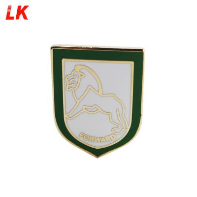 China Europe Northern Ireland pin badges brooches enamel tag metal custom name badge with pin for sale