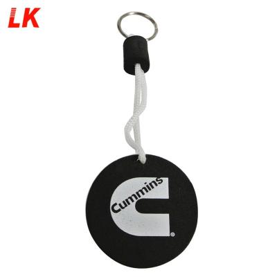 China Eco - Friendly Custom Design 3D Soft Eva Floating Keychain / Eva Foam Keychains for sale