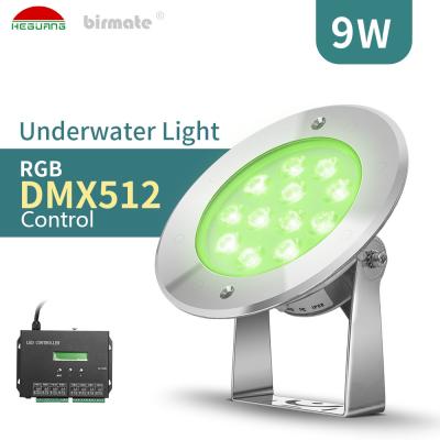 China 380LM RGB Onderwater Geleide de Lichtenik10 VDE Kabel van het Lichten Onderwater Zwembad Te koop