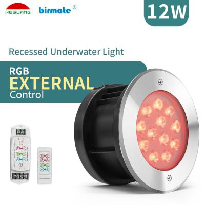 China 480LM RGB Onderwater LEIDENE Schijnwerperskleur die Extenal-Controle veranderen Te koop