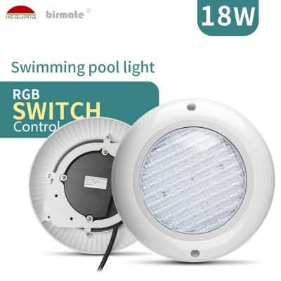 China ABS zet RGB Oppervlakte van de LEIDENE de Controle520lm RGB LEIDEN Pool Licht Schakelaar Zwembadlicht op Te koop