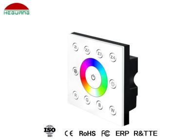 China 192W / 384W Touch Screen LED RGBW Controller AC100 - 240V Terminal DMX Interface for sale