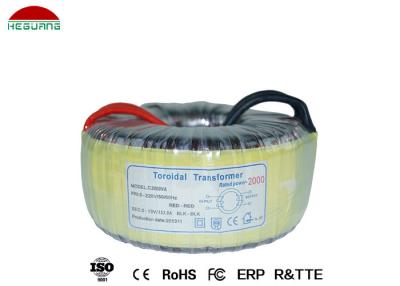 China 50Hz/het Type van 60Hz Toroidal de Omzettingsefficiency van de Transformator2000w Hogere Energie Te koop