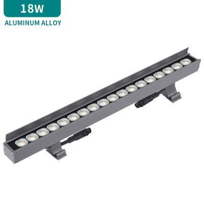 China SMD2835 800LM Led Rgb Wall Washer 18Watt IP67 Aluminum Alloy for sale