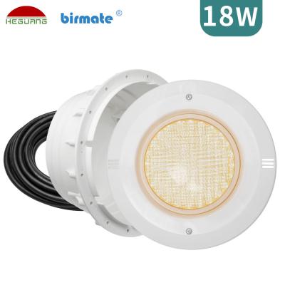 China LVD UL Certificated Pool Light Plastic 18W SMD5050 PAR56 Waterproof for sale