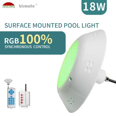 China 50000H Vinyl Liner Pool Lights 6500K RGBW 2 Wires Synchronous Control for sale