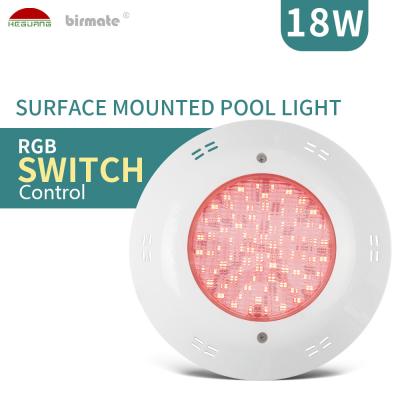 China Switch Control Underwater LED Pool Lights IP68 SMD5050 RGBW LED Chips Anti UV Cover for sale