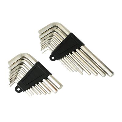 China 45# Allen Keys Wrench Steel Light Weight Handy Nickel Plated Outdoor Set for sale