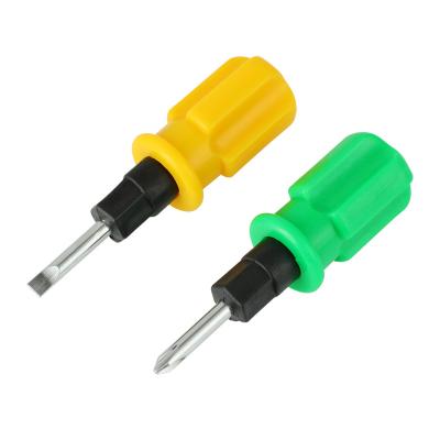 China Industrial Household Tool Green Household Tool Double Head Steel Multihead Screwdriver for sale