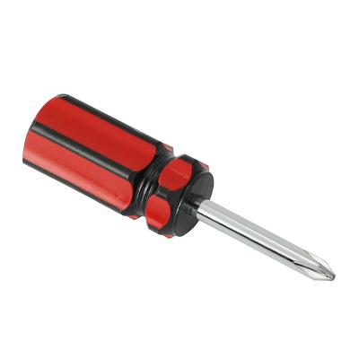 China Household Tool Promotional Steel Material Pocket Cross Standoff Strong Magnetic Screwdriver for sale