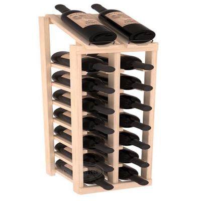 China Custom Made Practical Home Furniture Multi-Layer Solid Handmade Wooden Storage Rack Wine Rack for sale