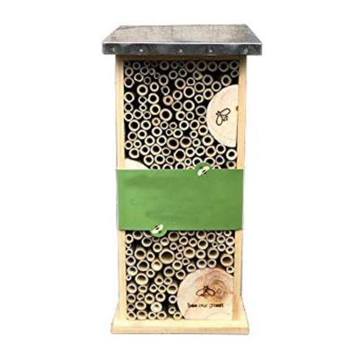 China Sustainable Bee Hive Wooden House Hanging Wooden Insect Hotels for sale