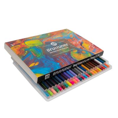 China Water Soluble Color Paint Crayon Set 48 Colors EN71-1/2/3 Kids Art Gift Set for sale