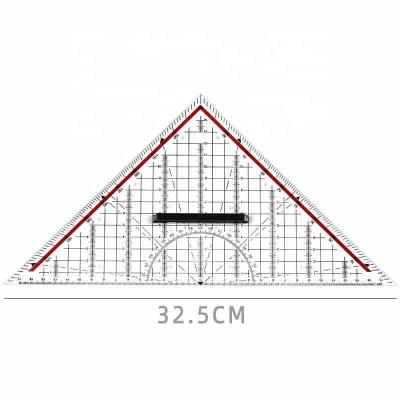 China Multifunctional Triangular Ruler Drawing Designer with Handle Architecture Scale Drawing Ruler for sale