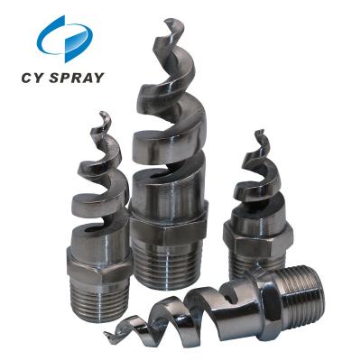 China High Quality Long Life Low Cost Fire Extinguishing Anti-Hindering Atomization Stainless Steel Cone 316Ss Spiral Nozzle Propeller Spray Nozzles Full for sale