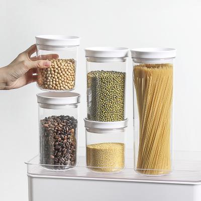 China Sustainable Household Pack Clear Moisture Proof Airtight Bulk Food Container Storage 24 Sets for sale