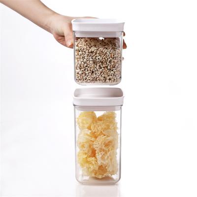 China Manufacturer Wholesale Plastic Sustainable PET Container Jar Food Grade With Top Lid for sale