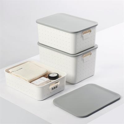 China Latest Classification Sustainable Hot Selling Baby Tissue Rectangle Plastic Storage Box for sale