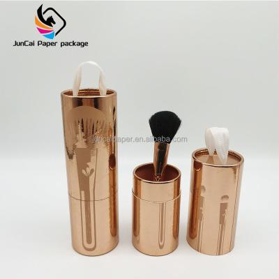 China Cheap Wholesale Custom Korean Biodegradable Beauty Personal Care Product Packing Round Cardboard Box Sunscreen Makeup Tools Paper Tube for sale