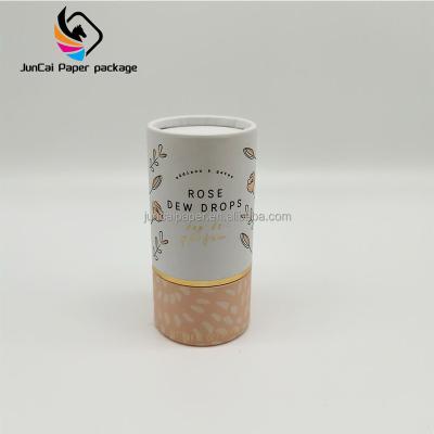 China Hot Selling Biodegradable Biodegradable Skin Care Cosmetic Products Custom 10ml Packaging Cylinder Box Paper Tube for sale