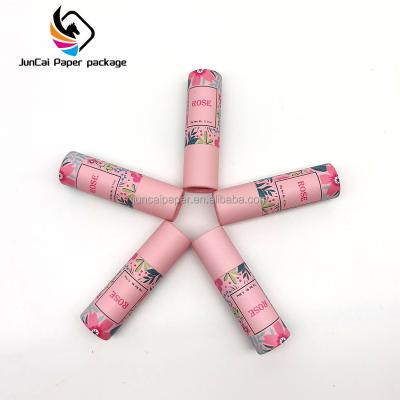 China Recyclable Hot Sale Kraft Paper Deodorant Lip Balm Lipstick Paper Tube Eco - Friendly Twist Up Tubes for sale