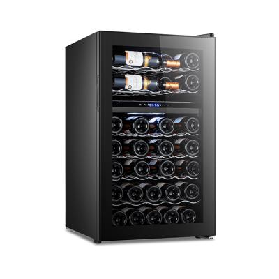 China JC-98D 34 zone double bottles electric bottle cooler,compressor cellar for sale