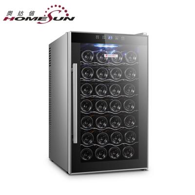 China BCW-70 28 Touch Screen Thermoelectric Bottle Cellar Cabinet for sale