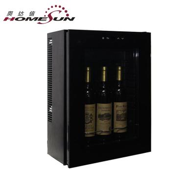 China BCW-12B LED kitchen wall wine fridge, 4 bottle wine fridge for sale